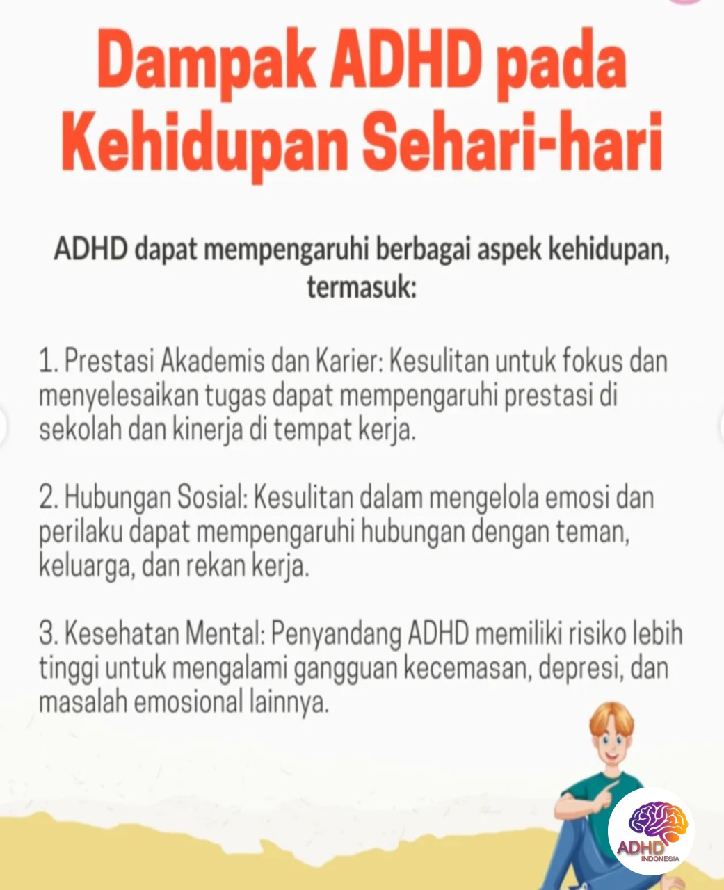 ADHD dan Hubungan Sosial Anak di Lingkungan Sekolah di Kabupaten Mesuji