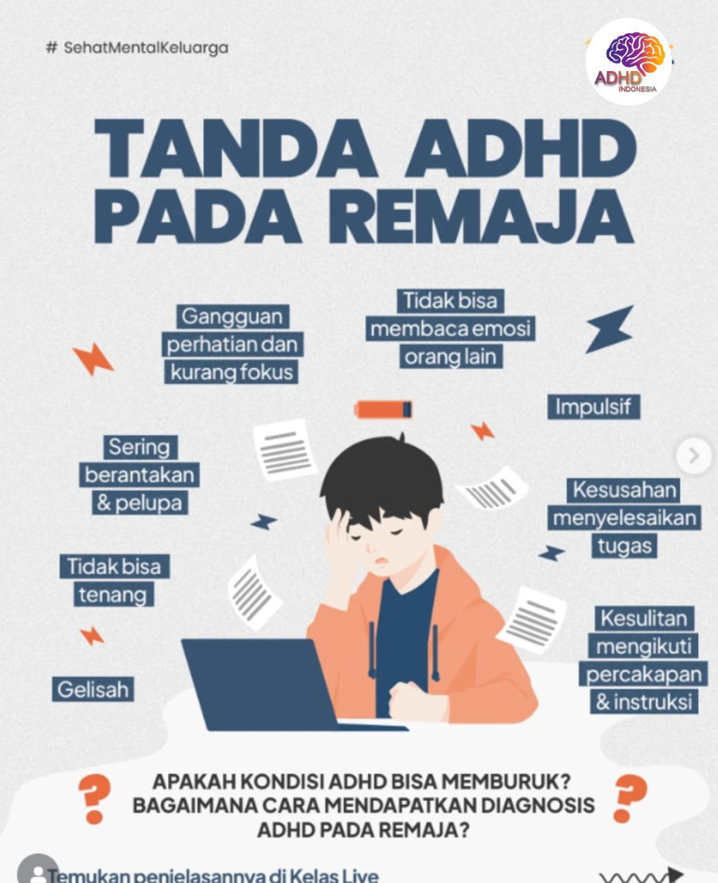Screening ADHD Non-Diagnostik: Edukasi Awal bagi Orang Tua di Kabupaten Mesuji